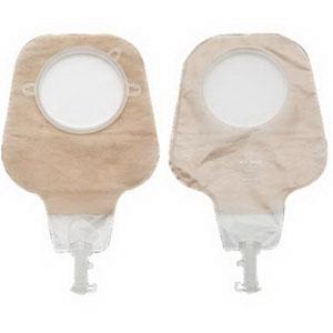 BX/10 NEW IMAGE HIGH OUTPUT 12" SOFT TAP CLOSURE DRAINABLE POUCH, CLEAR 1-3/4" FLANGE