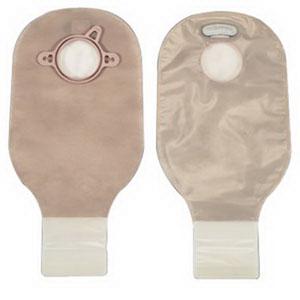 BX/10 NEW IMAGE LOCK N ROLL 12" DRAINABLE POUCH TRANSPARENT,WITH FILTER 2-3/4" FLANGE