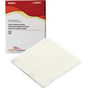 BX/10 CALCICRE CALCIUM ALGINATE DRESSING SILVER 2" X 2"