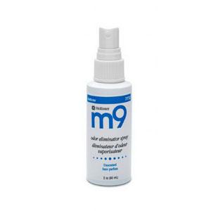 EA/1 BOTTLE 2/OZ M9 2 OZ. ODOR ELIMINATOR, PUMP SPRAY