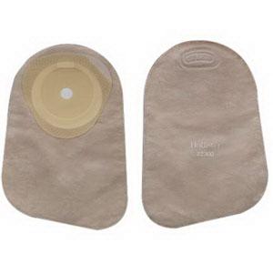 BX/30 PREMIER ONE-PIECE FLAT SKIN BARRIER 9" CLOSED POUCH BEIGE SOFTFLEX,WITH FILTER CUT-TO-FIT 2-1/