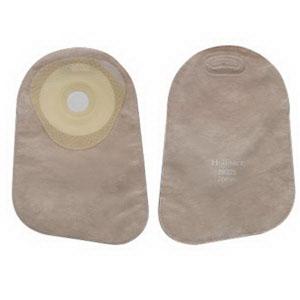 BX/30 PREMIER ONE-PIECE FLAT SKIN BARRIER 9" CLOSED POUCH BEIGE SOFTFLEX,WITH FILTER PRE-CUT 1"