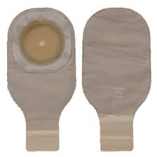 BX/5 PREMIER 1-PIECE SOFT CONVEX DRAINABLE POUCH W/ FILTER, CUT-TO-FIT UP TO 1 1/2IN, BEIGE