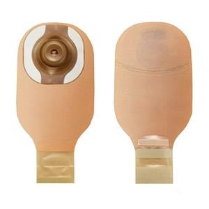 BX/5 PREMIER CERAPLUS SOFT CONVEX 1PC DRAIN POUCH W/ TAPE LOCK N ROLL CLOSE W/FILTER CUT TO 1 1/2"