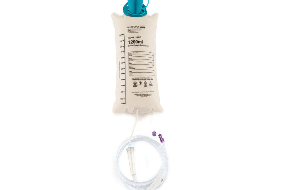 CS/30 MOOG INFINITY GRAVITY ENTERAL FEEDING SET WITH ENFIT CONNECTOR, 1200ML