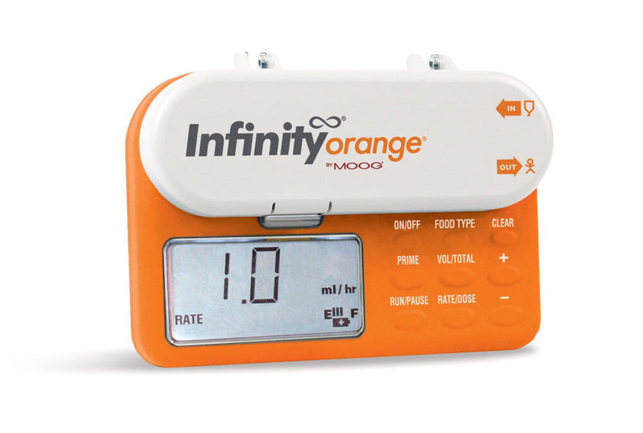 MOOG INFINITY ORANGE SMALL VOLUME ENTERAL FEEDING PUMP (NEONATAL)