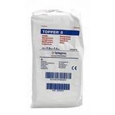BG/100 TOPPER 8 SWABS (4 PLY, NON-STERILE) 7.5CM X 7.5CM