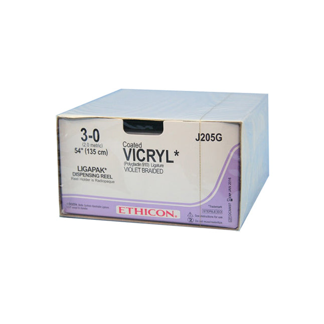 BX/36 ETHICON PDS II SUTURE SIZE 3-0 VIOLET-COATED TAPER POINT SH NEEDLE 1/2 CIRCLE 26MM (1 X 27")