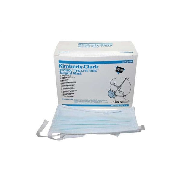 BX/50 FACE MASKS, LITE ONE, TIE - (NON-RETURNABLE)