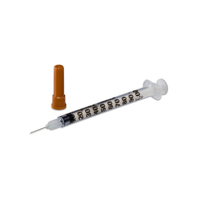 BX/100 MONOJECT TUBERCULIN SYRINGE, LUER SLIP 1ML