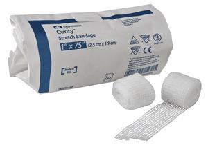 BX/24 CURITY STRETCH BANDAGE,NON-STERILE 1" X 75"