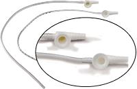 CS/50 SUCTION CATHETER ,WHISTLE TIP WITH CHIMNEY VALVE,STRAIGHT PACKED 14FR