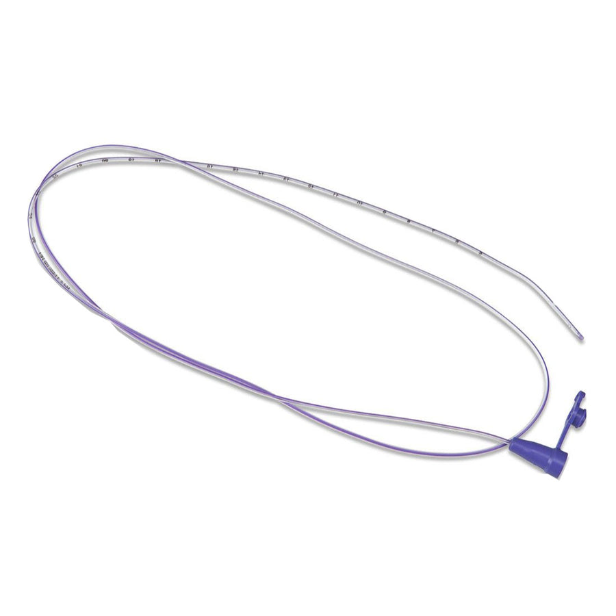 CA/10 KANGAROO PURPLE POLYURETHANE FEEDING TUBE WITH SAFE ENTERAL CONNECTIONS 8 FR 42 IN