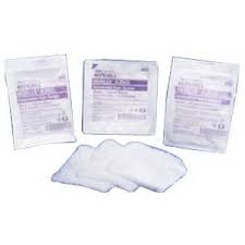 PK/5 KERLIX AMD ANTIMICROBIAL ISLAND DRESSING SUPER SPONGE WITH PHMB, 6IN X 6 3/4IN, STERILE