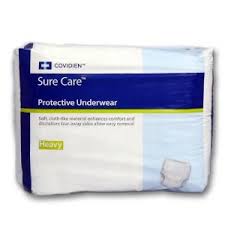 CS/4BG (12EA/BG) WINGS ADULT BRIEFS, EXTRA HEAVY ABSORBENCY, XXL (65" TO 78"), GREEN Heavy Item