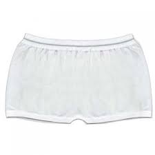 CS/10BG (5EA/BG) WINGS INCONTINENCE KNIT PANTS, L/XL, BROWN/GREEN BAND COLOR, 32"-42" Heavy Item