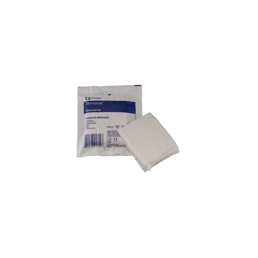 BX/18 DERMACEA ABDOMINAL PAD,7.5" X 8" STERILE
