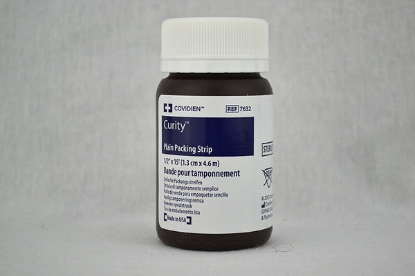 EA/1 CURITY PACKING STRIPS,PLAIN 1/2" X 5YDS