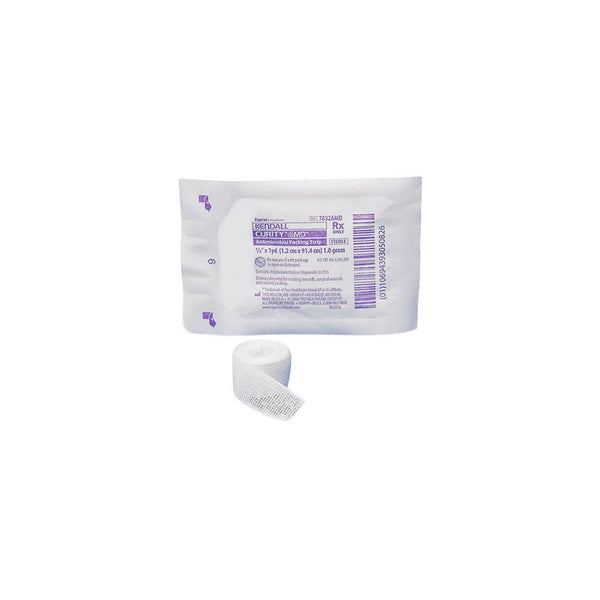 BX/10 CURITY PACKING STRIPS WITH PHMB, ANTIMICROBIAL, STERILE 1" X 3YRD