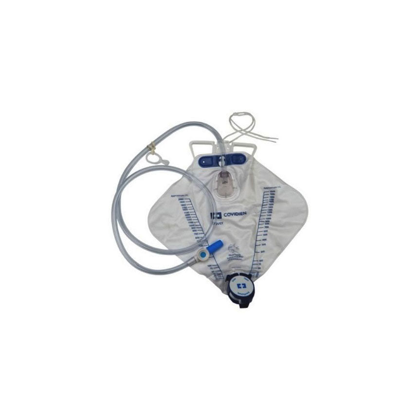 EA/1 DOVER URINE DRAINAGE BAG ANTI-REFLUX DEVICE 2000ML W/ 48" TUBING