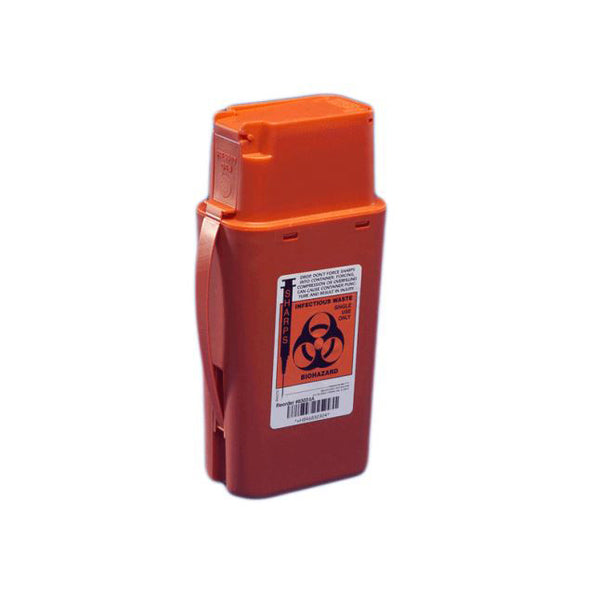 EA/1 SHARPS CONTAINER,TRANSPORTABLE 1QT,RED