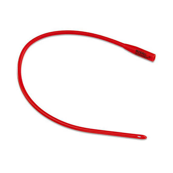 BX/12 DOVER HYDROPHILIC-COATED RED RUBBER COUDE TIP 16FR URINARY URETHRAL CATHETER 16" LATEX