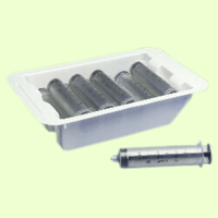 TRAY/25 MONOJECT SYRINGE PHARMACY TRAY, 12CC, LUER-LOK