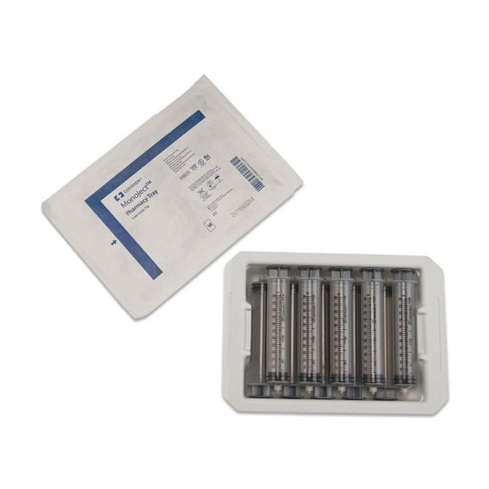 BX/25 LUER LOCK SYRINGE, 20ML, PHARMACY TRAY