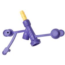 EA/1 KANGAROO ADAPTER,Y-PORT/PEG NON STERILE-YELLOW 20FR