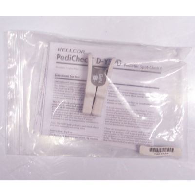 EA/1 NELLCOR OXIMAX PEDIATRIC DURA-Y OXIMETRY SENSOR CLIP REUSABLE (6-80LBS)
