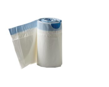 BX/12 BEDPAN/COMMODE PAIL PLASTIC COVER 40CM X 52CM W/ SUPER ABSORBENT POLYMER PAD (MDS89664LINER)