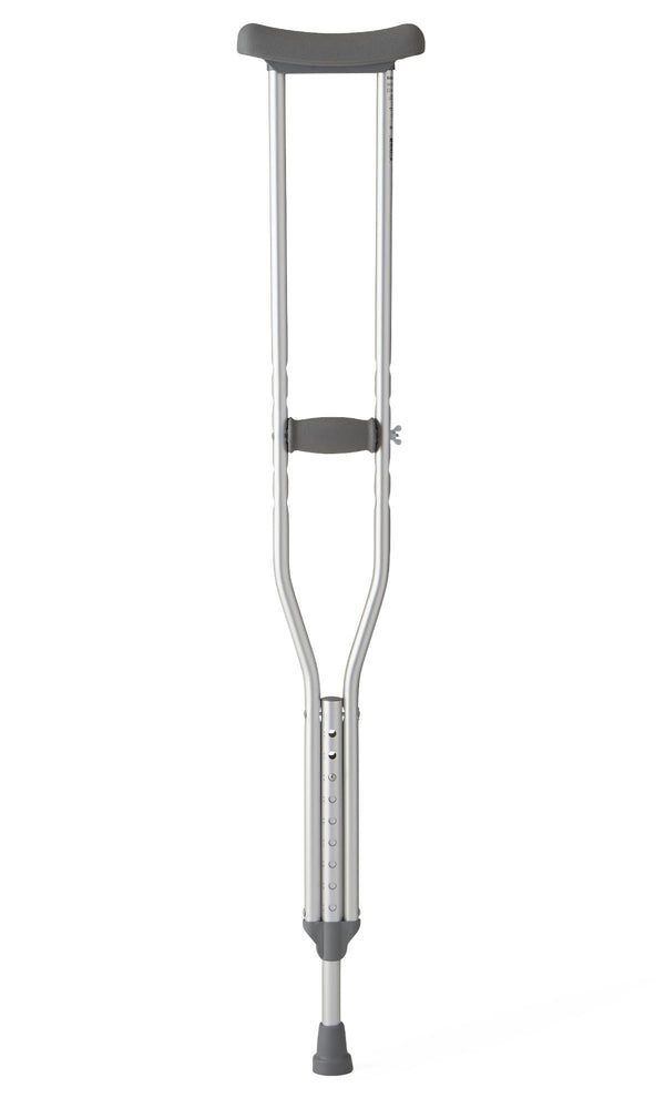 PAIR/1 CRUTCHES, MEDIUM ADULT, 5'2 TO 5'10.