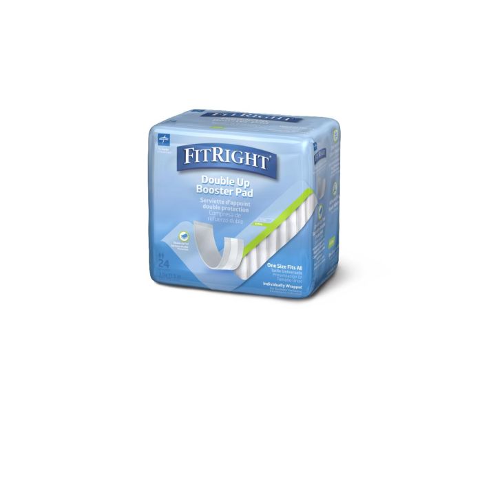 CS/8 FITRIGHT DOUBLE UP THIN INCONTINENCE BOOSTER PADS 3.5" X 11.5" (24/BG) More info...