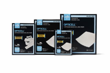 BX/10 OPTICELL GELLING FIBER WOUND DRESSING 5CM X 5CM
