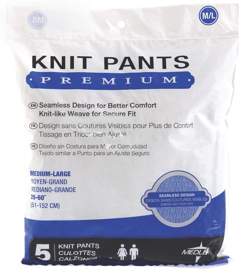 CS/100 INCONTINENT PREMIUM MESH KNIT PANT SEAMLESS XL.