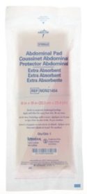 BX/18 ABDOMINAL PAD 8" X 10" STERILE