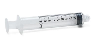 BX/100 SYRINGE ONLY 10ML LUER-LOCK STERILE LATEX-FREE