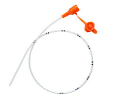 BX/100 FEEDING TUBE, 10FR X 42" RADIOPAQUE LINE, CALIBRATED, PVC