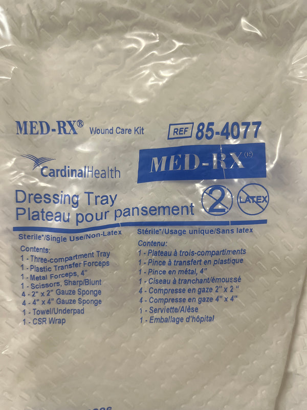 EA/1 DRESSING TRAY