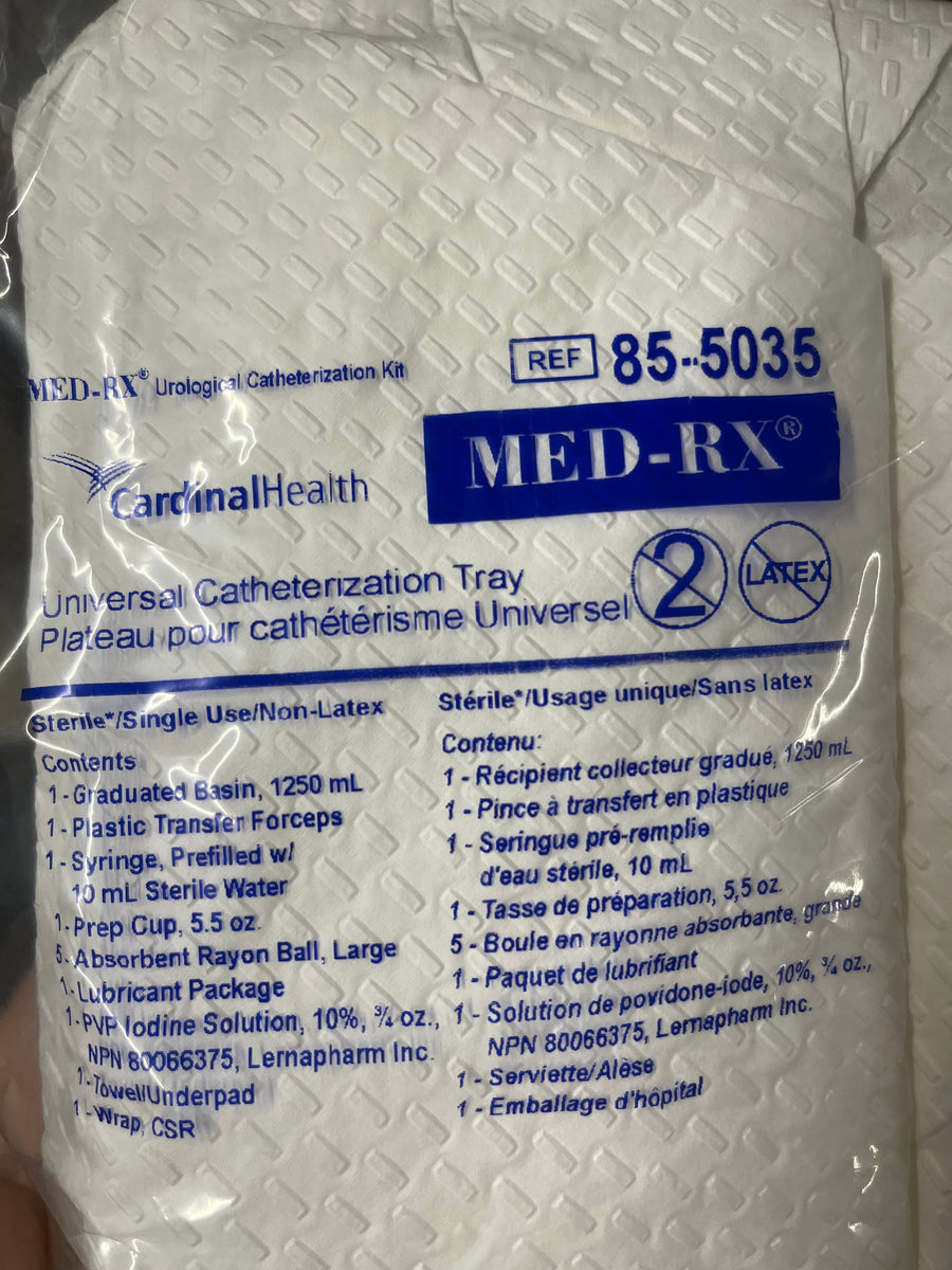 EA/1 UNIVERSAL CATHERIZATION TRAY