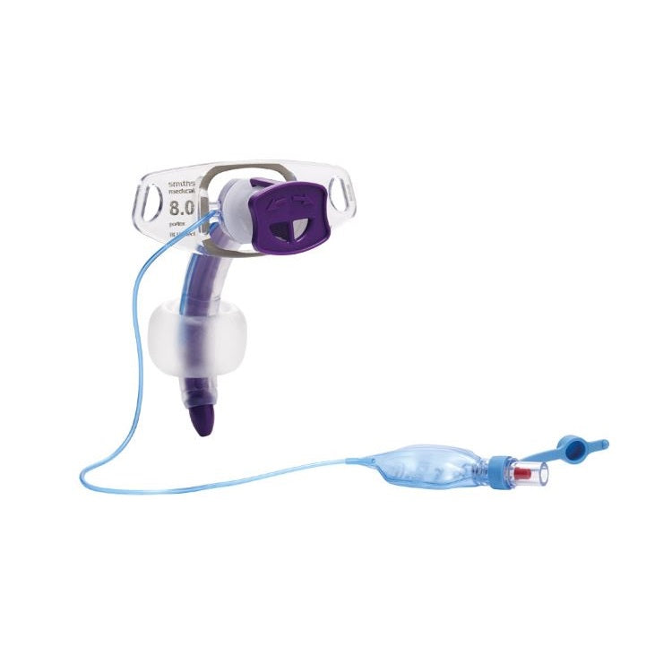 EA/1 BLUSELECT UNCUFFED TRACHEOSTOMY TUBE 8.0MM