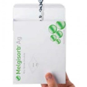 BX/10 MELGISORB AG ANTIMICROBIAL DRESSING 3CM X 44CM