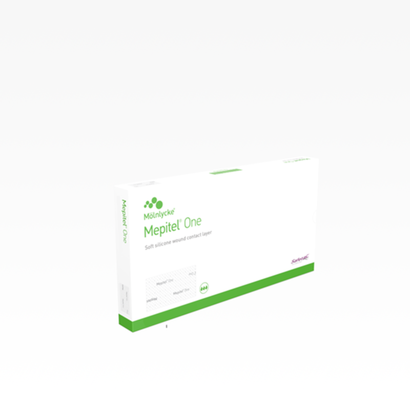 BX/5 MEPITEL ONE WOUND CONTACT LAYER DRESSING 17CM X 25CM STERILE W/ SAFETAC TECHNOLOGY More info...
