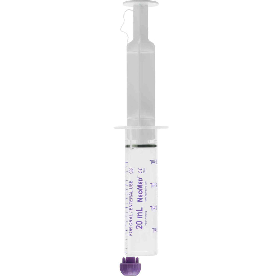 CA/100 NEOMED 20ML SYRINGE WITH ENFIT CONNECTOR, PURPLE