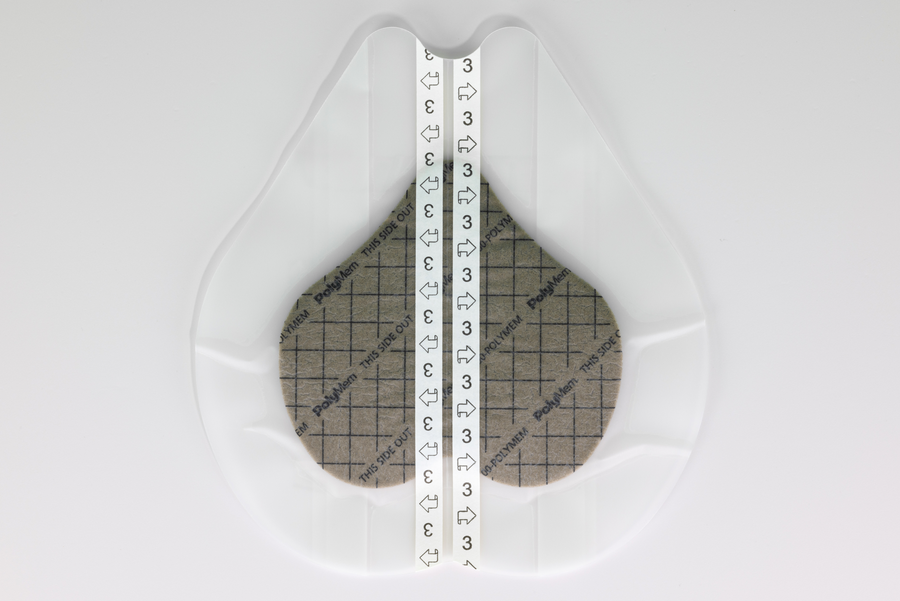CASE OF 2 (10 PER BOX) SHAPES SILVER 7.2" X 7.8" SACRAL DRESSINGSACRAL DRESSING