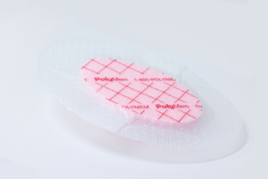 CASE OF 5 (5 PER BOX) POLYMEM #5 SILICONE BORDER DRESSING