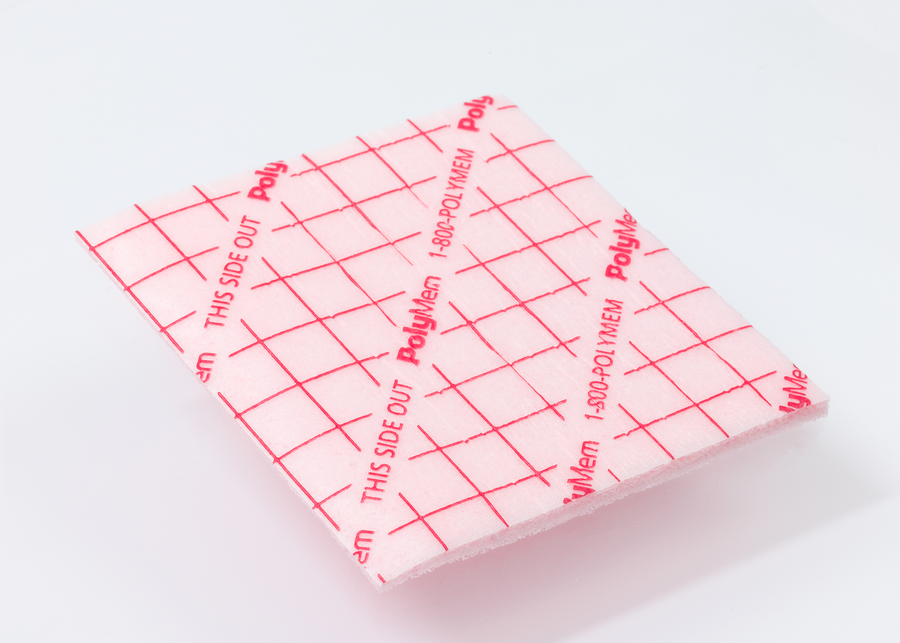 CASE OF 4 (15 PER BOX) POLYMEM 3” X 3” NON-ADHESIVE PAD DRESSING