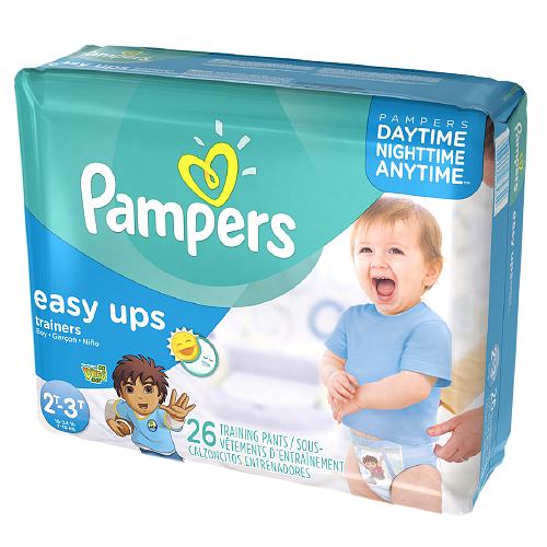 CS/4PKG (26/PKG) EASY-UPS DIAPER FOR BOYS, SIZE 4