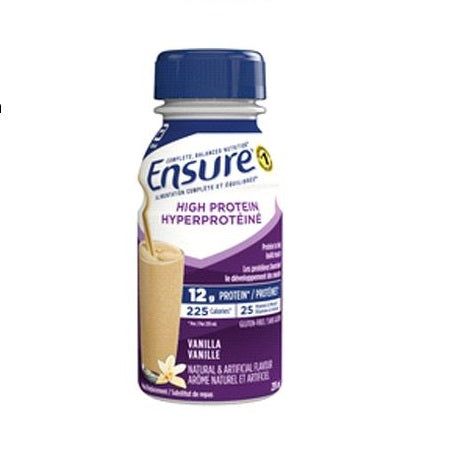 CS/24 ENSURE HIGH PROTEIN NUTRITIONAL FORMULA,0.96CAL, VANILLA, 235ML