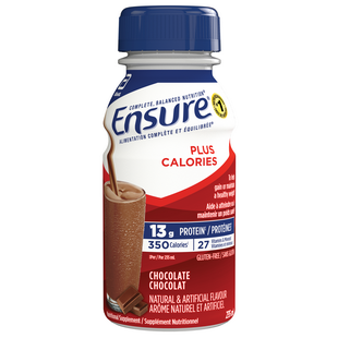 CS/24 ENSURE PLUS CALORIES, CHOCOLATE, 235ML